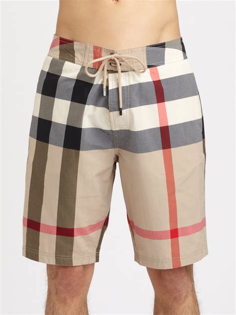 men burberry jacket suit|Burberry swim trunks for men.